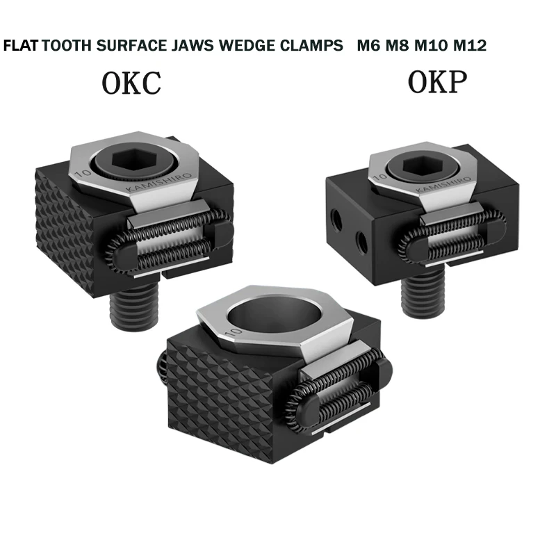 M6 M8 M10 M12 Flat/Tooth surface OK Vise tooling Vise for CNC machine tools machining centers M6 M8 M10 M12 Flat/Tooth surface OK Vise tooling Vise for CNC machine tools machining centers
